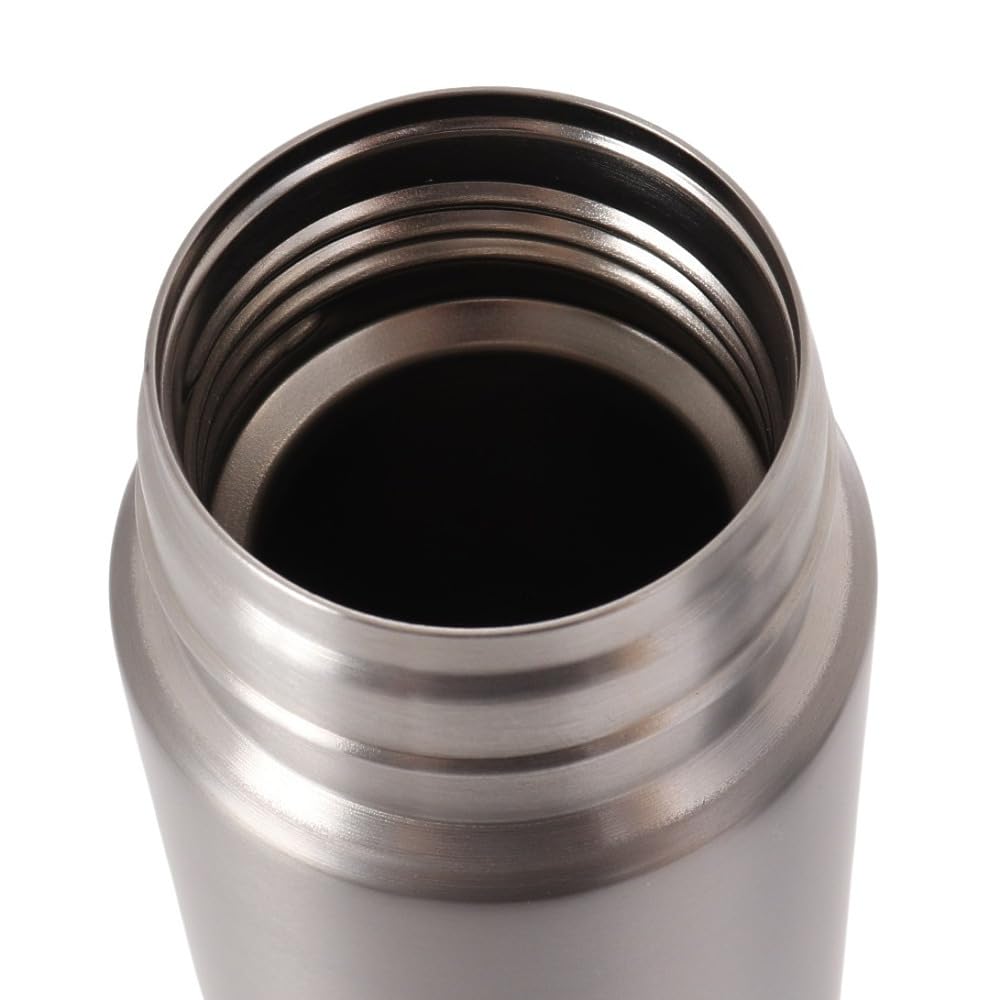 THERMOS Vacuum Insulated Titanium Water TGY Bottle, 0.5L, FJN-500T (Silver/FF)