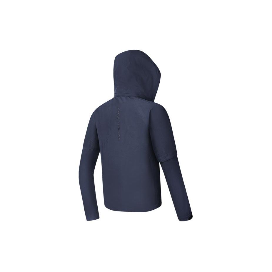 FILA Golf Series Basic Hooded Woven Jacket Men jackets Legendary-Blue A11M415707F-NV