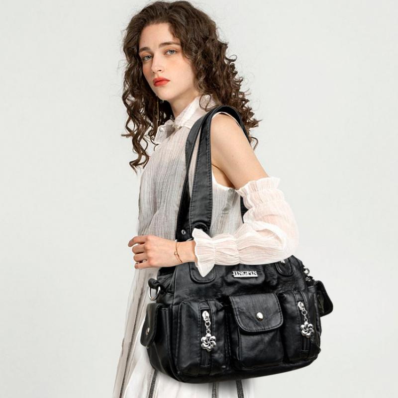 Luxury Shopping Handbags Female Shoulder Bags Designer PU Leather Crossbody Bags For Women Small Capacity Messenger Bag Totes