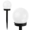 Garden Solar Lamps White LED Balls Lamp for Garden Set for Terrace