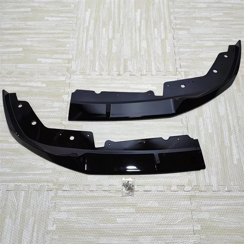 MP Style Front Bumper Splitter Lip Spoiler Guard Body Kit For BMW G20 G21 M-Sport 320i 325i 330i 320d M340i LCI 2022-2024 Tuning