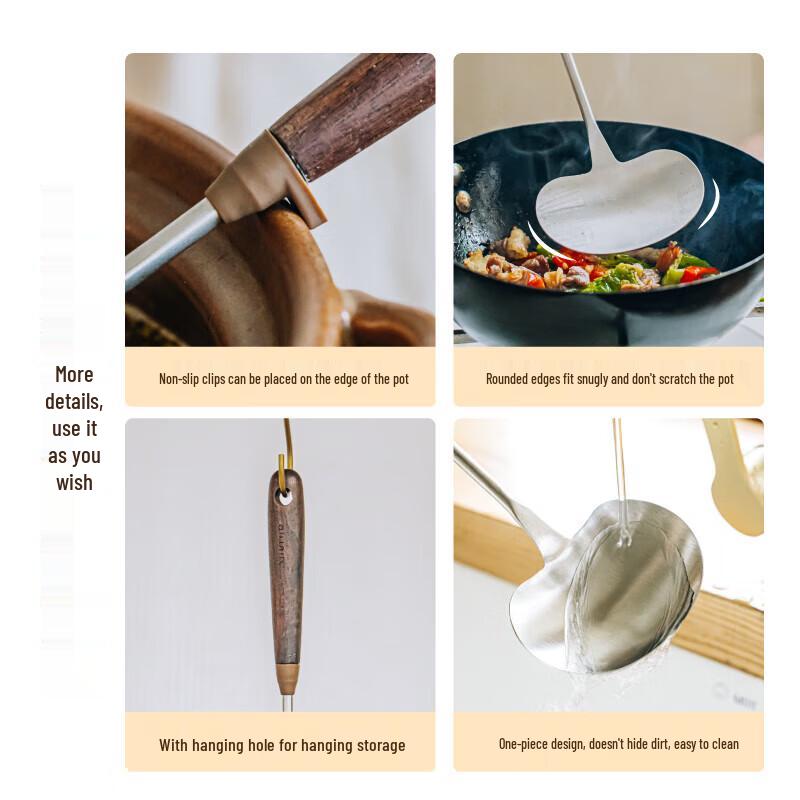 Driane Stainless Steel Multipurpose Cooking Spatula