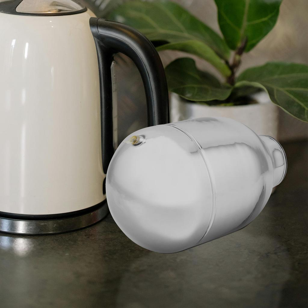 Universal Vacuum Insulated Glass Lined Thermal Kettle for Hot Cold Beverages Home Office Use Small Diameter Clear Water Bottle