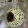 Outdoor Garden Handwoven Hanging Birdhouse Garden Decoration Spherical Bird Nest Tree Decoration Bird Nest