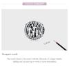 WOSTU 925 Sterling Silver Happy Family Charm Round Bead Female Fit Original DIY Bracelet Jewelry Gift