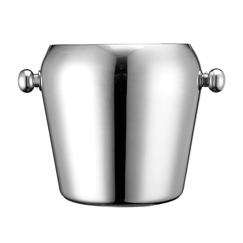 304 Stainless Steel Hammered Gold Ice Bucket