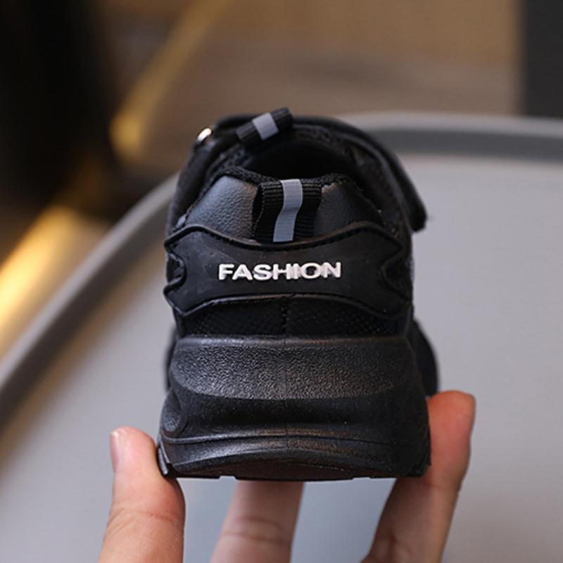 Nowe Wiosenne i Jesienne Modne i Wszechstronne Wygodne Odporne na Zużycie Sportowe Buty z Miękką Podeszwą dla Chłopców i Dziewcząt