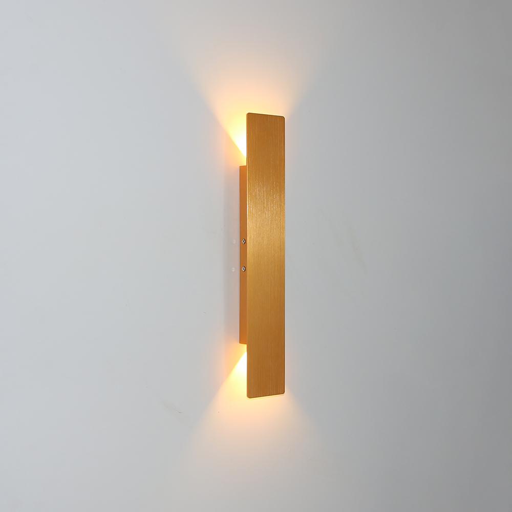 

Современный 41 см 18 Вт светодиодный настенный светильник для спальни, гостиной, домашнего освещения, коридора, светодиодный алюминиевый настенный светильник AC85-265V Cool White(5500-7000K)&18W 41CM