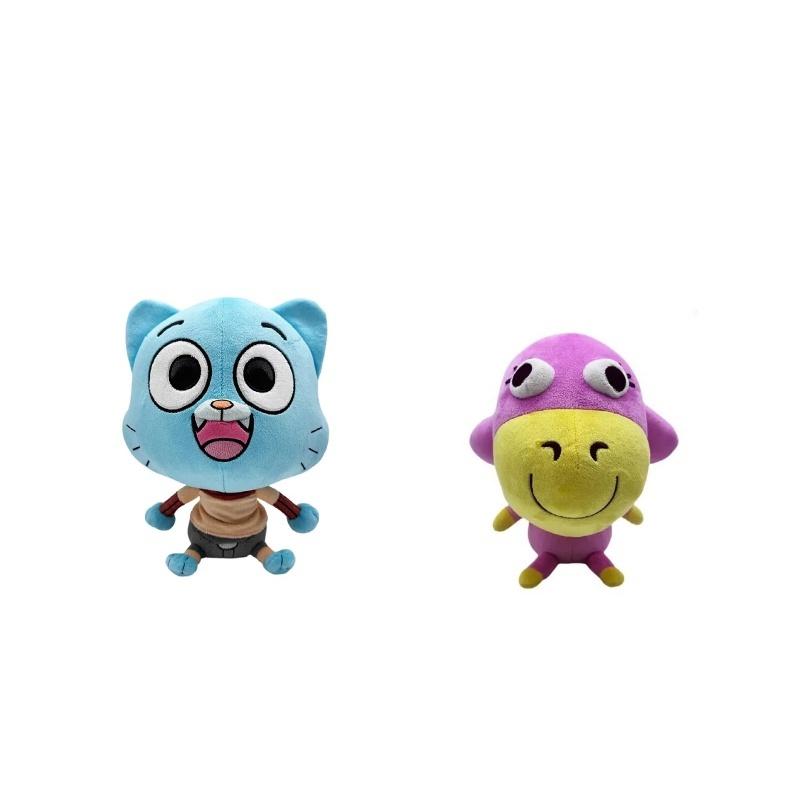 2026 World Of Gumball Plush Game Merchandise Darwin Anais Pearl Cat Stuffed Doll Creative Toy Festival Gift For Kids