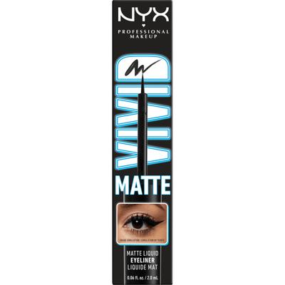 Nyx NYX Eyeliner Vivid Matte 01 Schwarz 2ml