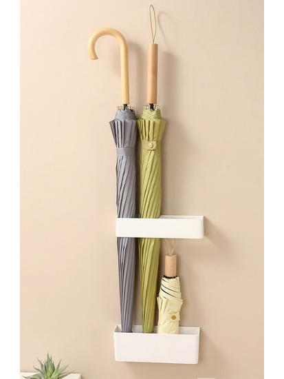 Držák na deštníky do dveří a odkapávací stojan na kapky deště