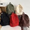 Schoolbag1011 New Trendy Simple and Lightweight Nylon Canvas Simple Travel Backpack Casual Versatile Travel Outdoor Backpack