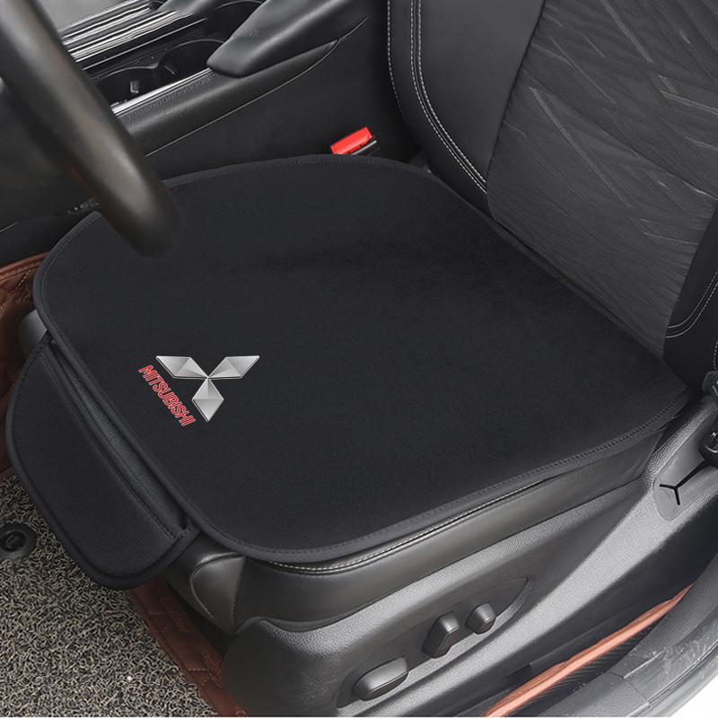 ysdf5 1PCS For Mitsubishi asx lancer outlander pajero Accessories Car Styling Car Seat Cushion Non-Slip Cover Ice silk Velvet Plush