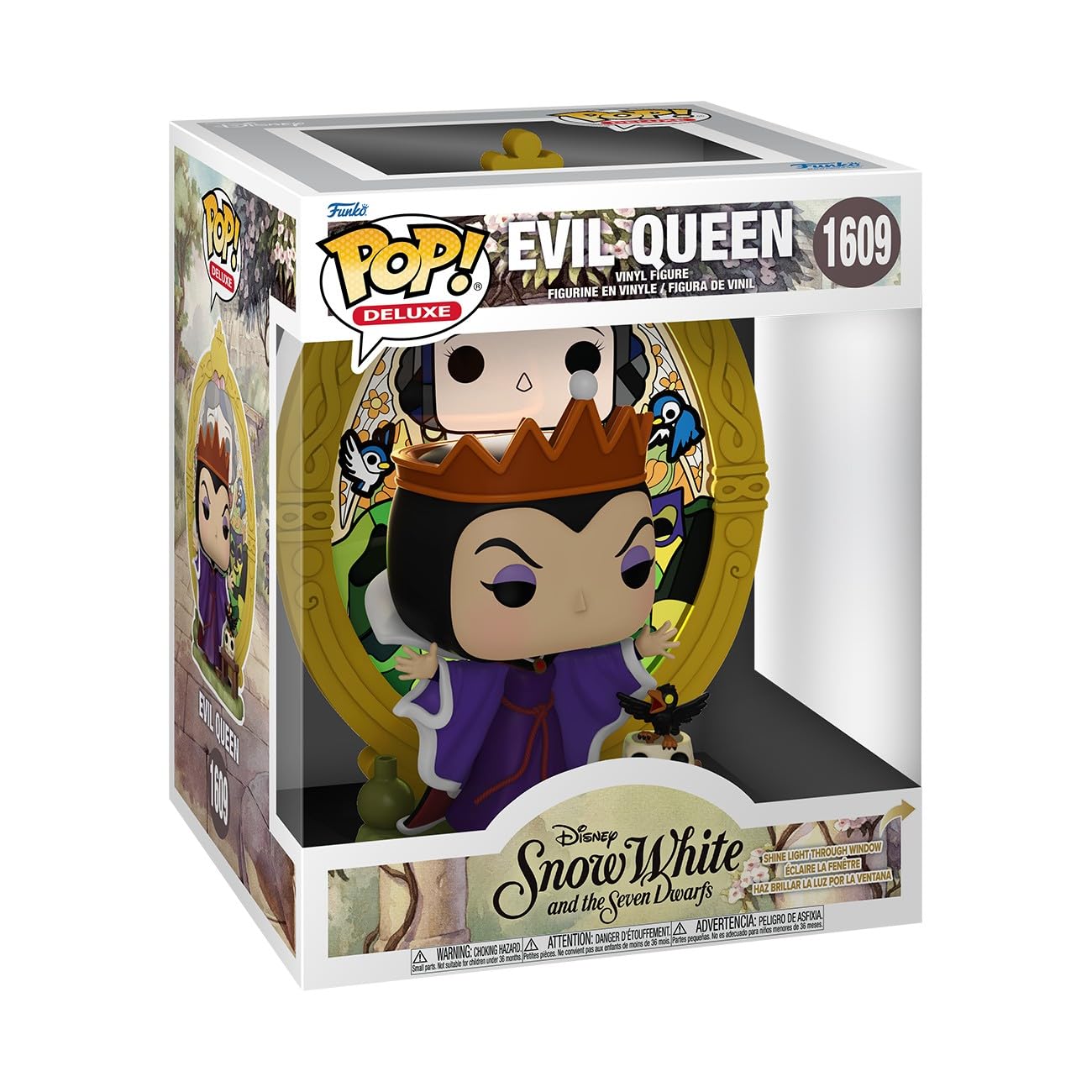 

Funko Villains Evil Queen Stained Glass Disney Villains Collectible Vinyl Figure Gift Idea Official Merchandise Toys for Kids and Adults Disney Fans