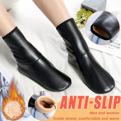 BEA Unisex Autumn Winter Socks Thick Leather Thickening Casual Home Floor Socks