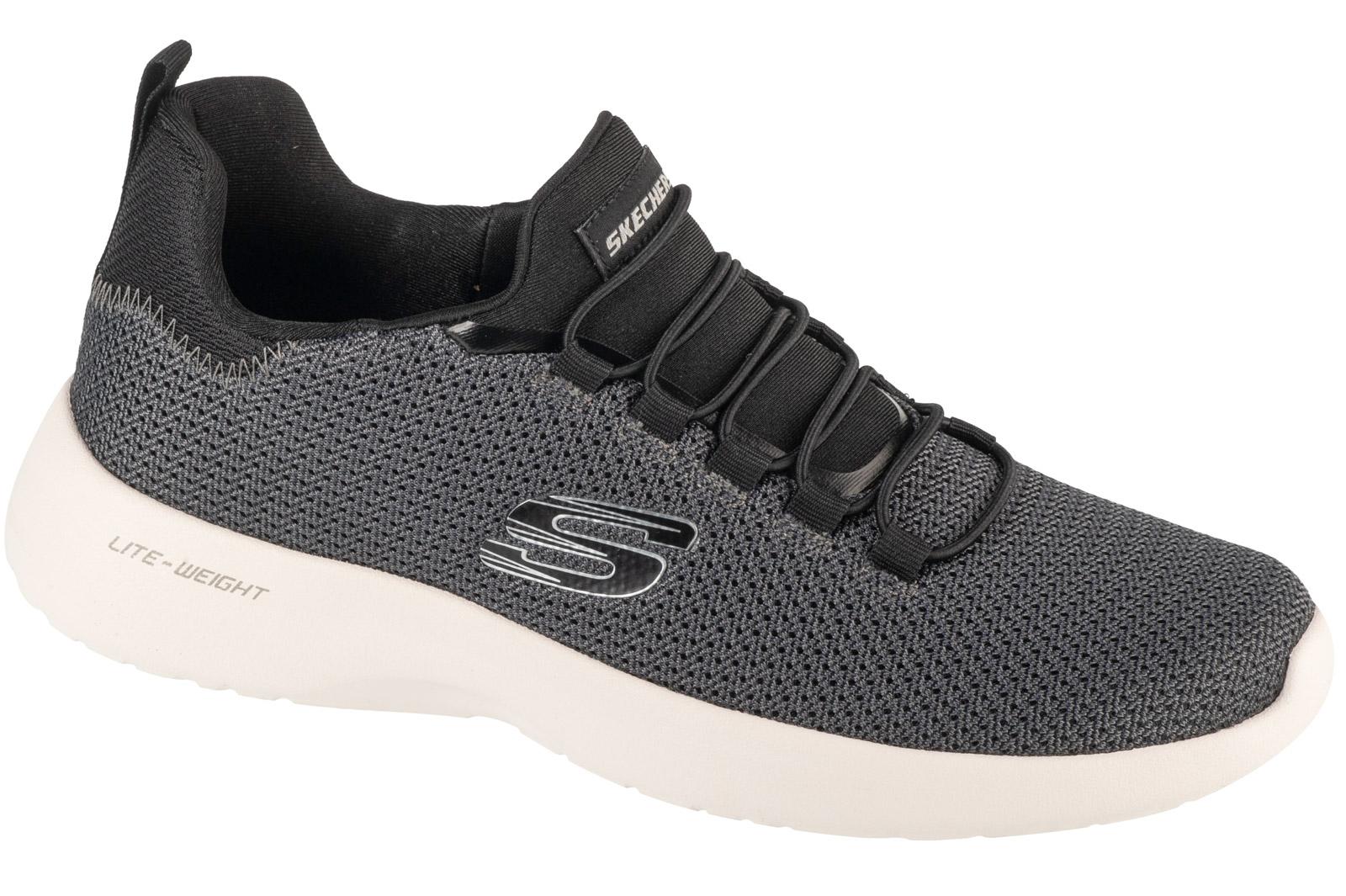 Skechers Dynamight, scarpe da allenamento nere da uomo 46