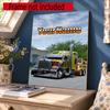 Kw Heavy Trucks Customize Your Name Diamond Painting Round Diamond Diy Frameless Holiday Artwork Suitable For Home Office Wall Decoration