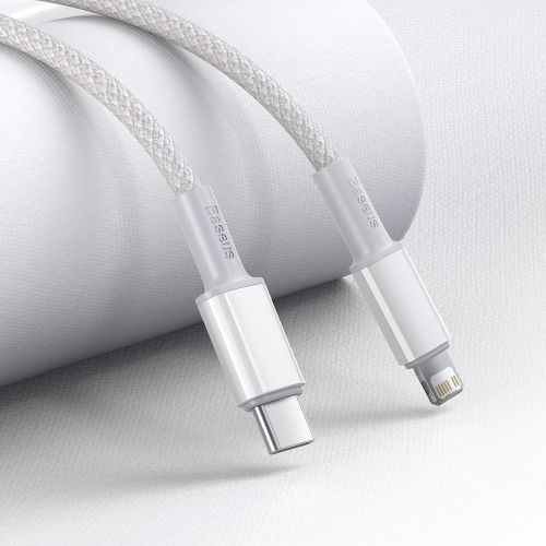 Cable Baseus  Baseus CATLGD-A02 Lightning - USB-C PD Cable 20W 480Mb/s 2m - White
