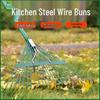 Mingji 24-Tine Steel Wire Garden Rake