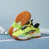 Badminton Shoes Men's and Women's Shoes Young Rotary Buckle Wear-resistant Table Tennis Shoes