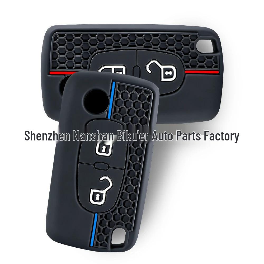 Peugeot Citroen Silicone Car Key Cover for 308/307/Xsara Picasso