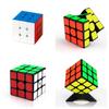 Professional 3x3 Magnetic Cube For Competitions In Magnetic Rainbow And Black