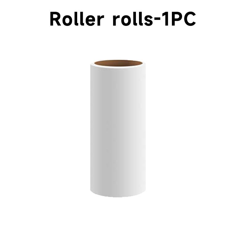 

Портативный отрываемый рулон бумаги, липкий ролик, пылеочиститель, ролик для удаления ворса, щетка для удаления шерсти домашних животных, одежда, аксессуары для чистки ковер-кровати