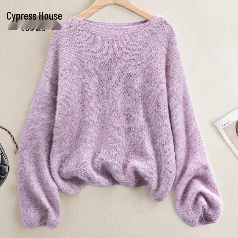 Women s Elegant Knit Pullover Top One Size