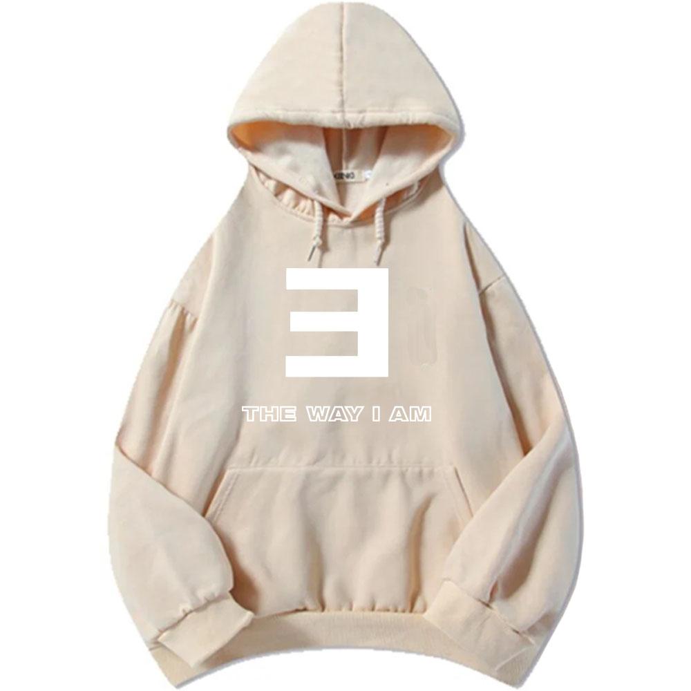Mikiny The Way I Am Eminem STANS Módní mikina s dlouhým rukávem Podzimní fleecové pulovry s kapucí Pánské Dámské Oblečení