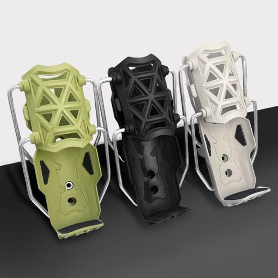 Adaptive Cycling Water Bottle Holder Automatic Clamping 360 Degree Rotatable Bottle Cage for 2''-3''