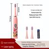 Wisdent Kids Cartoon Electric Toothbrush with Soft Bristle Brush Head - Portable, Fun USB Model