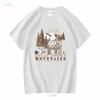 Great Smoky Mountains Bear in the Woods Mens T Shirt long or short sleeves vintage Washed Top For Everyday Wear Stylish