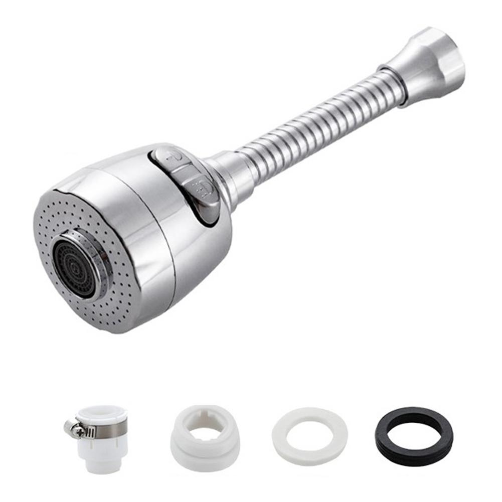 

14-23 Mm Connector Diameter Faucet Filter 19cm Silvery 16.5cm + Adapter