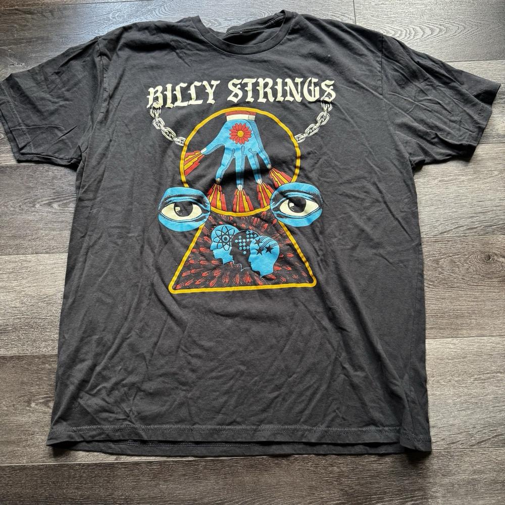 Vintage Billy Strings 2024 Winter Tour T-shirt For Fan unisex PN14  Unisex T-Shirt L