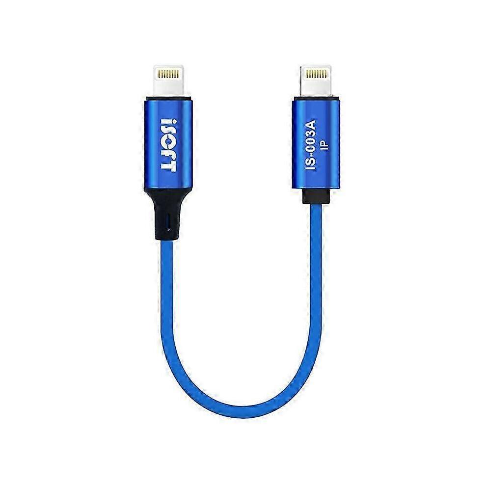 ISOFT IS-003A Lightning zu Lightning Datenkabel für einfachen Dateitransfer & schnelles Laden