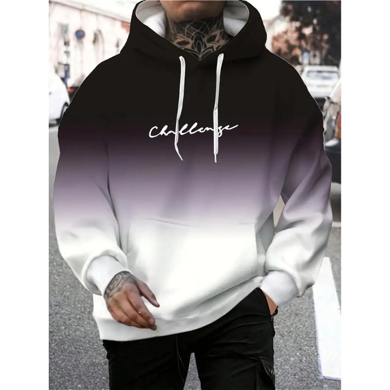 

Men s Hoodie Gradient Color Print Sweatshirts Harajuku Hooded Shirt Y2k Pullover Casual Clothes Streetwear Top Men s Clothing S