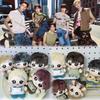 Poupée Peluche Kawaii Cortis 10cm Mignonne MARTIN JAMES JUHOON Poupée SEONGHYEON KEONHO Grande Tête Avec Petit Corps Poupée en Peluche Pour Cadeau de Fans