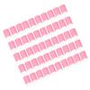 50pcs Ink Pad Smudge Sponge Multipurpose Soft Flexible Lightweight Finger Sponge Daubers for Home Nail Salon