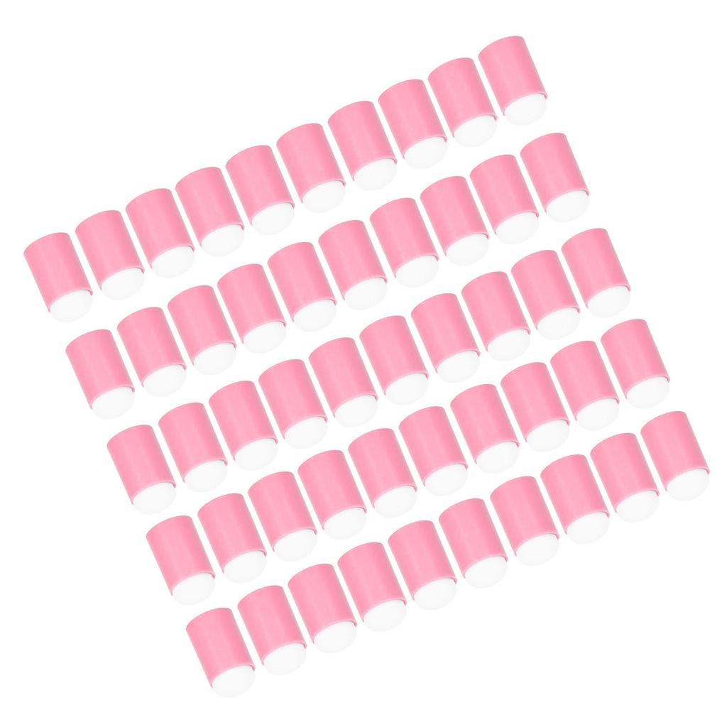 50pcs Ink Pad Smudge Sponge Multipurpose Soft Flexible Lightweight Finger Sponge Daubers for Home Nail Salon