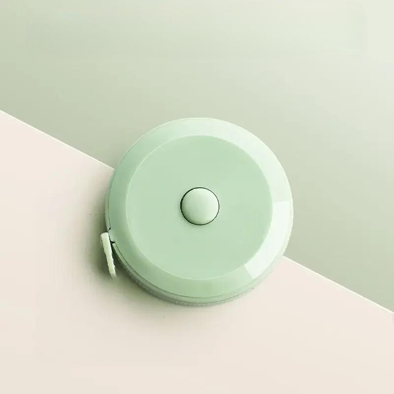 2M Macaron Color Tape Measure Multi-functional Portable Soft Ruler for Body Weight Loss Height Measurement Sewing Flexible Ruler