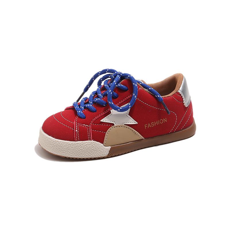 Spring and Autumn New Korean Style Casual Shoes for Boys and Girls Soft Sole Sneakers for Children