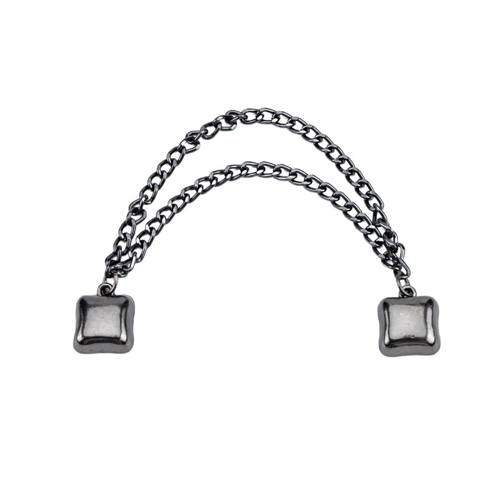 1pc New Rolled Edge Leg Fixing Clip Strong Magnetic Suction Adjustable Leg Cinching Artifact Seamless Leg Buckle Sleeve Shirt