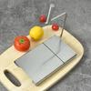 Cheese Slicer With Wire - Adjustable Stainless Steel Block Cheese Cutter, Heavy Duty Wire Cheese Slicer Kit