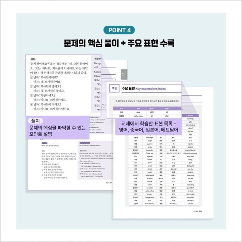 Special lecture for passing Korean language proficiency test TOPIK I (TOPIK 1) Finish in one book