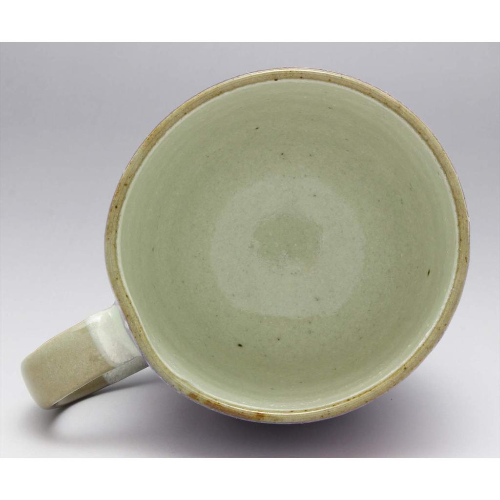 Mino Ware Mug Colored Checkered Purple Made in Japan 501-26