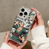 Anime Luffys Zoros Phone Case For iPhone 17 16e 16 15 14 13 12 11 Mini Air Pro Max X XR XSMax 7 8 Plus Anti Fall Clear