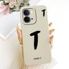 For Vivo Y31D Case Cover Luxury A-Z Letters Fashion Cool Crown Silicone Phone Case For Y31D Vivo V2543