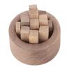 Holz Ätherischer Öl Diffusor Dekorative Holzstapelform Duftdiffusor für Auto Zimmer Büro