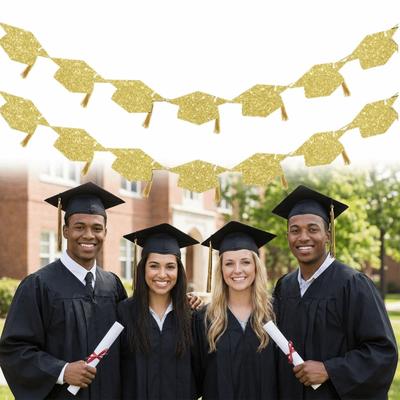 2Pcs Reusable Graduation Party Banner Graduation Party Hanging Decorations  Graduation Party