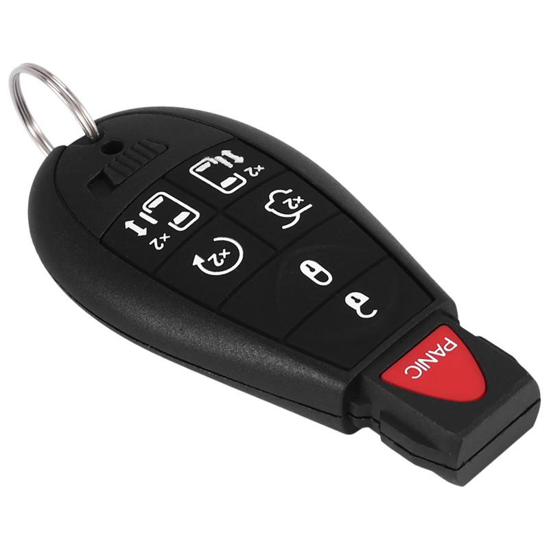 Precise Car Remotes 7 Button Key Fob Compatible For Chrysler Town Country 2008-2015 Dodge Grand Caravan 2008-2014